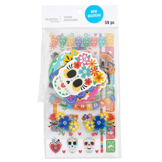 Day of the Dead Holiday Stickers by Recollections&#x2122;